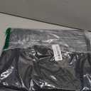 DUALIFE 2 Pcs Blackout Extra Long Black Curtains/Drapes 132 Inch Length,Thermal Insulated Black Draperies for Loft,(Black, 2 Panels,52" W x 132''L)