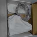 Chrome Bathroom Faucet 1 Hole, Greenspring Single Lever Bathroom Sink Faucets Modern Deck Mount One Hole Lavatory Vanity Faucet with Deck Plate and Supply Line, Brass (Short)