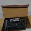 JMEXSUSS 2 Pack Solar String Lights Outdoor Waterproof, Total 400 LED 151FT Solar Christmas Lights Outdoor, 8 Modes Christmas Light for Outside Patio Yard Tree Decorations, Warm White