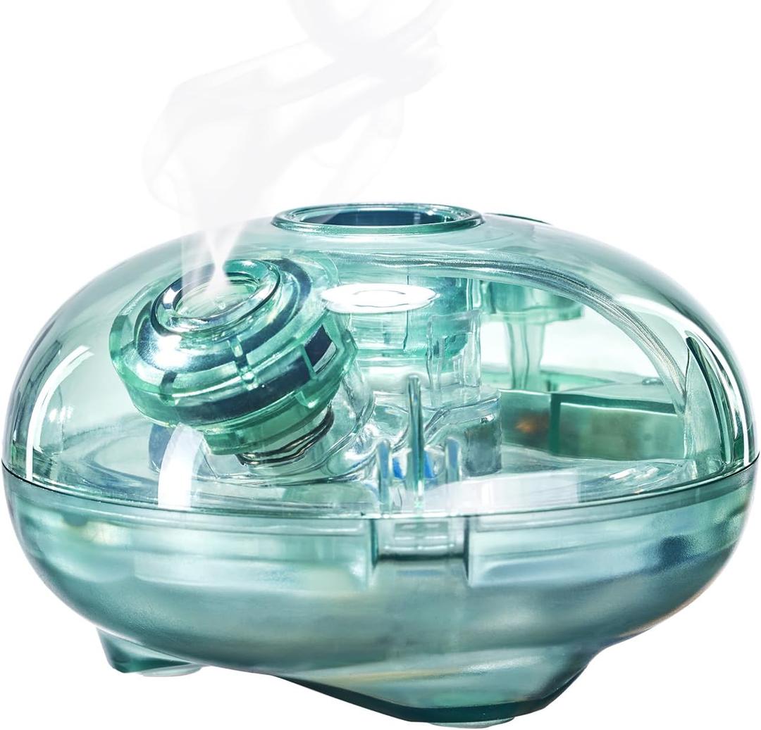 Waterless Essential Oil Diffuser, Upgraded Cordless Rechargeable, Aromatherapy Scent Air Machine, Portable Nebulising Diffuser for Home, Bedroom, Bathroom, Room, Office, Car