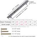 4 Pack Crystal Glass Rhinestone Cabinet Pulls Knobs Handles,Modern Decorated Shiny Dresser Drawer Konbs Pulls Handles for Cupboard Wardrobe Dresser Doors (4 Pack, 5" Hole Centers)