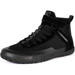 Wrestling Shoes Mens Boxing Shoe Fitness Weightlifting Powerlifting Zero Drop Sole Size EU43