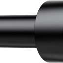 Curtain Rods for Windows 32-144 Inch, 1 Inch Adjustable Black Curtain Rod Set with Brackets, Easy Install