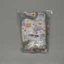 Langsprit Washable Female Dog Diapers (3 Pack) -Doggie Reusable Diapers for Doggy Puppy Female in Period - Highly Absorbent Dog Heat Panties with Adjustable Snaps (Rabbit, Owl, Lion, Large)