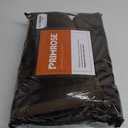 PRIMROSE Brown Velvet Curtains 96 inch Long for Living Room,Set of 2 Panels Blackout Rod Pocket Back Tab Window Treatment Room Darkening Heavy Decorative Curtains Drapes for Bedroom