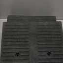 Curb Ramps for Driveway 4" Rise Height 2 Pack Heavy Duty Rubber Threshold Ramp, Portable Driveway Ramps for Cars Wheelchairs Motorcycle Scooter Lawn Mower, 7000lbs Load Capacity