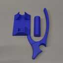 Deep Hip Flexor & Psoas Release Tool | Sciatica, Back & Posture Relief | Trigger Point Massage Hook | Myofascial Release (Blue)