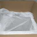 HVAC Premium 16" x 20" Cube Core Eggcrate Return Air Filter Grille for 1" Filter - Aluminum - White [Outer Dimensions: 18.5" x 22.5"]