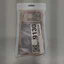 IDweel for iPhone 17 Pro Max Case for Women Girls, Luxury Cute Wave Frame Curly Shape with Love Heart Raised Camera Protection Slim Fit Cover Plating Shockproof Lightweight Phone Case, Dark Purple