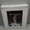 Juegoal Lighted Christmas Penguin Decorations, 2.5FT / 30Inch Outdoor Collapsible Black Penguin with Built-in Lights, Pre-Lit Pop Up Xmas Red Hat Penguin, Light Up for Holiday New Year Winter Decor