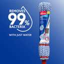 O-Cedar MicroTwist MAX Microfiber Twist Mop with 1 Extra Refill | Features Hands-Free Wringing | Extra Large 18-Inch Mop Head | Safe on All Floor Types