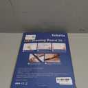 Exbelle 16 LED Drawing Message Note Board 7 Colors Light Acrylic Dry Erase Lumiboard with Colors 2 Modes as Night Light for Kids Room/Store/Office Ideal Gift for Festival Decoration 7 Markers