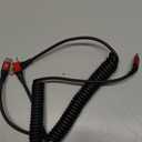 KIYODA Coiled USB C Cable for Car 3FT & 6FT, USB C to USB C Fast Charging Cable USB Type C Cord Compatible with iPhone 17/16/15/Plus/Pro/Pro Max/MacBook Pro 2020/iPad Pro 2020/Samsung Galaxy S23-Red