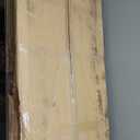 Frylr Small Folding Computer Desk  43.3 Inch Portable Table for Craft and Study, Lightweight Desk for Small Spaces, Foldable Laptop Table Built-in AC/USB Outlets for Convenience, Dark Walnut