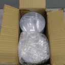 Prestee 100-Pack 9oz Gold Rimmed Plastic Cups Disposable Wine Glasses for Charcuterie, Weddings, Parties, and Events - Elegant Cocktail and Drinking Cups for Champagne, Martini, and Mocktails