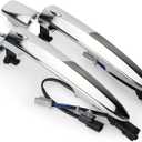 806409N00A Exterior Outer Chrome Door Handle Front Left & Right Side (2 PCS), With Sensor and Smart Keyless Entry System, For 2009-2018 Nissan Sentra/Maxima/Murano/Leaf Replace# 806469N00A 806469N00A