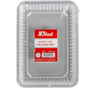 Jet-Foil Plastic Lids for 2.25 Pounds Pans 24/10 ct