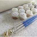 Newsight DIY Oil Painting Paintworks Paint by Number for Kids and Adults (16''Wx20''L , Peony Flower)