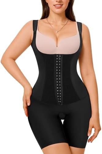 Gotoly Shapewear Bodysuit for Women Tummy Control Fajas Colombianas Waist Trainer Butt Lifter Thigh Slimmer Full Body Shaper