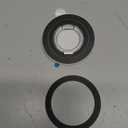 SYNCWIRE Magnetic Phone Ring Holder for MagSafe, 360 Rotation Cell Phone Grip Stand Finger Ring Kickstand Two-Sided Magnet Compatible with iPhone 17 Pro Max 16 15 14 13 12 MagSafe Accessories (Single Ring-1PCS-White)