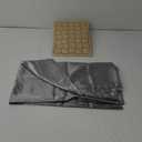 Bedsure King Size Satin Pillowcase Set of 2 - Silver Grey Pillow Covers for Hair and Skin with Envelope Closure, Similar to Silk Pillow Cases, Gifts for Women Men, 20x36 Inches, 2pcs