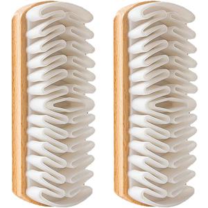 2 x 2Pcs Suede Brush for Shoes Nubuck Brush Suede Eraser Suede Shoe Brush Suede Shoe Cleaner