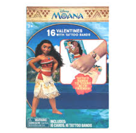 Exchange Cards Tattoo Arm Bands Moana 2 Pack