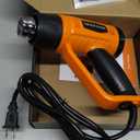 SEEKONE Heat Gun 1800W Heavy Duty Fast Heat Hot Air Gun Kit with 752&1112400-600 Dual-Temperature Settings and 4 Nozzles with Overheat Protection for Crafts, Shrinking PVC, Stripping Paint