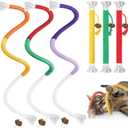 Tocirelo Cat Chew Rope Toy - Cotton Cat Chew Toy for Teeth Cleaning, Interactive Kitten Teething Toys to Redirect Chewing from Cord, Cat Nip String Dental Toys for Bored Indoor Cats, 19.7inch