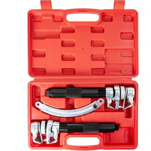 Coil Spring Compressor Tool 2200 Lbs Capacity Macpherson Strut Spring Compressor with Safety Jaws and Holder