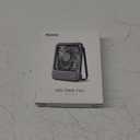 Koonie USB Desk Fan, Strong Wind Ultra Quiet Small Personal Fan with 180° Tilt Folding and 3 Speeds Adjustable, USB-C Corded Powered Mini USB Fan for Office Desktop Bedroom, NO BATTERY