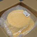 SUT 60 PCS Yellow Plastic Plates, Heavy Duty Yellow Plastic Plates Disposable for Easter Party/Wedding, Include 30PCS 10inch Yellow Dinner Plates and 30PCS 7inch Yellow Dessert/Salad Plates