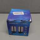 4 Pack Faucets Filters Cartridge(FR-200,FF-100)Replacement for Brita Faucet Filter,Water Filter Compatible with Brita Faucet Filtration Systems- Chrome