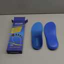 Plantar Fasciitis Feet Insoles Arch Supports Orthotics Inserts Relieve Flat Feet, High Arch (Mens 8-8 1/2 | Womens 10-10 1/2) (New Blue)