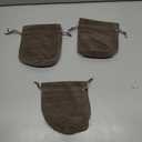 Drawstring Dice Bag Chess bag small pouch hold chess pieces velvet Fabric Dice Pouch cosplay coin pouch Velvet Jewelry Bag Red/Grey/Black (3, Grey)