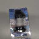 PF WaterWorks PF0936-BN Toe Touch (Tip Toe, Foot Actuated) Bath Tub/Bathtub Drain Stopper Includes 3/8" and 5/16" Fittings (With Hair Catcher, Brushed Nickel)