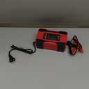 NEXPEAK NC201 10-Amp Battery Charger, Smart Trickle Charger 12V 24V Car Battery Charger Fully Automatic Maintainer Desulfator w/Temp Compensation for Car Truck Lawn Mower Boat Marine Batteries