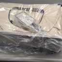 Meowant Stainless Steel Cat Litter Box with Lid, Extra Large Metal Litter Box with DIY Oxford Fabric Cover, Anti-Leakage & Non-Sticky, Odor Control, Easy Cleaning, Includes Litter Mat & Metal Scoop (Grey)