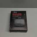 LitBear Heatless Curls Overnight, 2 Sizes of Soft Hair Rollers for Women with Bonnet to Sleep In, No Heat Hair Curlers Set with Scrunchies and Clips, for Long and Medium Hair (Black)