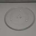 12.5" Microwave Glass Turntable Plate, 12.5" / 31.8cm Microwave Tray Replacement Glass Plate, Glass Tray Replacement for LG, GE, SamsungMagic Chef, Hotpoint, Panasonic, Kenmore, etc