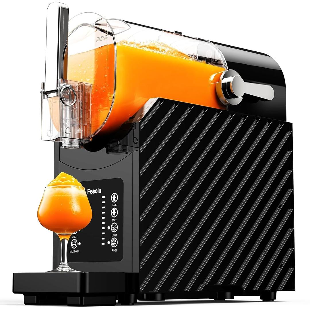 Slushie Machine with Self-Cleaning, 3 Preset Programs Slushie Maker, 88oz Professional Slushy Machine for Home, No Ice Needed Frozen Drink Maker for Frapps, Margaritas & Milkshakes Smoothie, and more