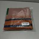 Womens Sweaters Fall 2025 Overiszed Striped Long Sleeve Side Slit Loose Pullover Sweaters Knitted Tops (X-Large, Brown)