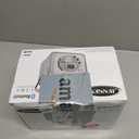 Jensen FM Stereo CD555 Bluetooth Boombox, Silver, 7.00 x 9.75 x 6.00 inches