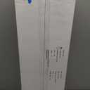 Minka Aire F868L-WHF Sleek 60" Ceiling Fan with LED Light and Remote Control, Flat White