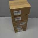 5 x RoseCraft Easter Bunny Decorations, 2PCS Wooden Rustic Handcrafted Rabbit Figurines Spring Table Top Decor, for Home Indoor Holiday Party Farmhouse (Natural)