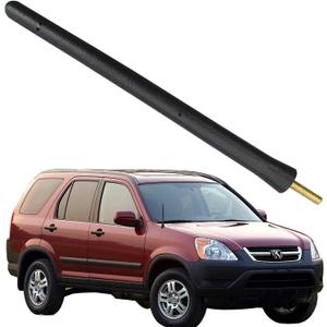 Short Antenna for Honda Odyssey (1995-2004), Honda CR-V (1995-2006) Antenna - 6 3/4 Inch Car Wash Proof, Internal Copper Coil Antenna Mast Replacement