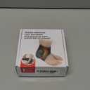 Cordless Foot Massager with Heat,3000mAh Portable Ankle Warmer Wrap,Ankle Brace 4 Heat & 3 Vibration Levels, Rechargeable Foot Relax for Men Women, Gift for Elderly (Black)