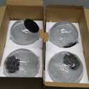 Solar Globe Lights Outdoor Waterproof-Solar Balls Garden-Cracked Glass Ball Solar Lights Outdoor-Solar Orbs Outside-Outdoor Decorations Patio & Yard Lawn Backyard Decor (GUO-XBQ-2-2-2)