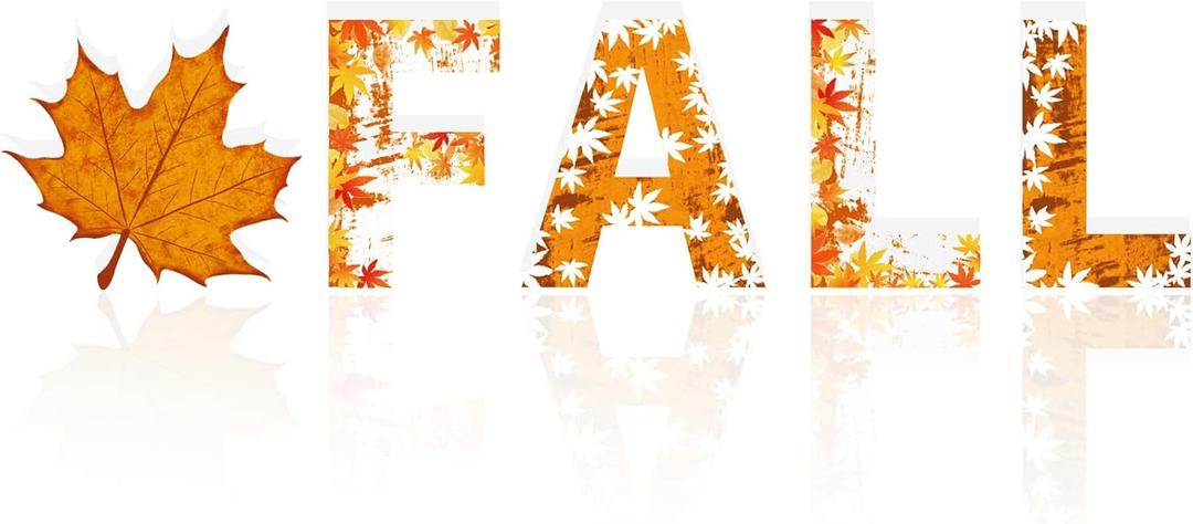 5 Pcs Fall Table Decor Rustic Wooden Letters Sign with Maple Leaf Tabletop Sign Autumn Decorations for Home Thanksgiving Farmhouse Harvest Autumn Holiday Decor