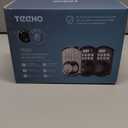 TEEHO TE002 Fingerprint Door Lock - Keyless Entry Door Lock - Electronic Keypad Deadbolt - Smart Locks for Front Door - Auto Lock - Easy Installation - Oil-Rubbed Bronze